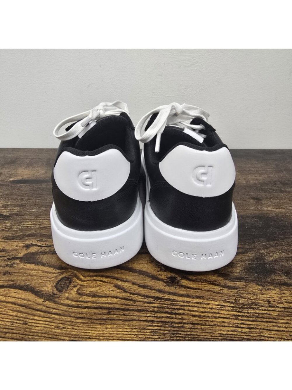 NEW Cole Haan Womens GC Coaster Sneakers Grand Crosscourt Black 6 B - Picture 9 of 10